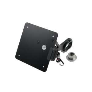 Cult-Werk Cult-Werk, side mount license plate bracket, black. Italy
