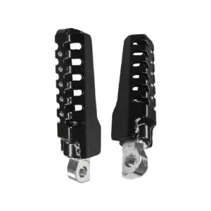 Burly Burly, Razorback foot pegs. Black