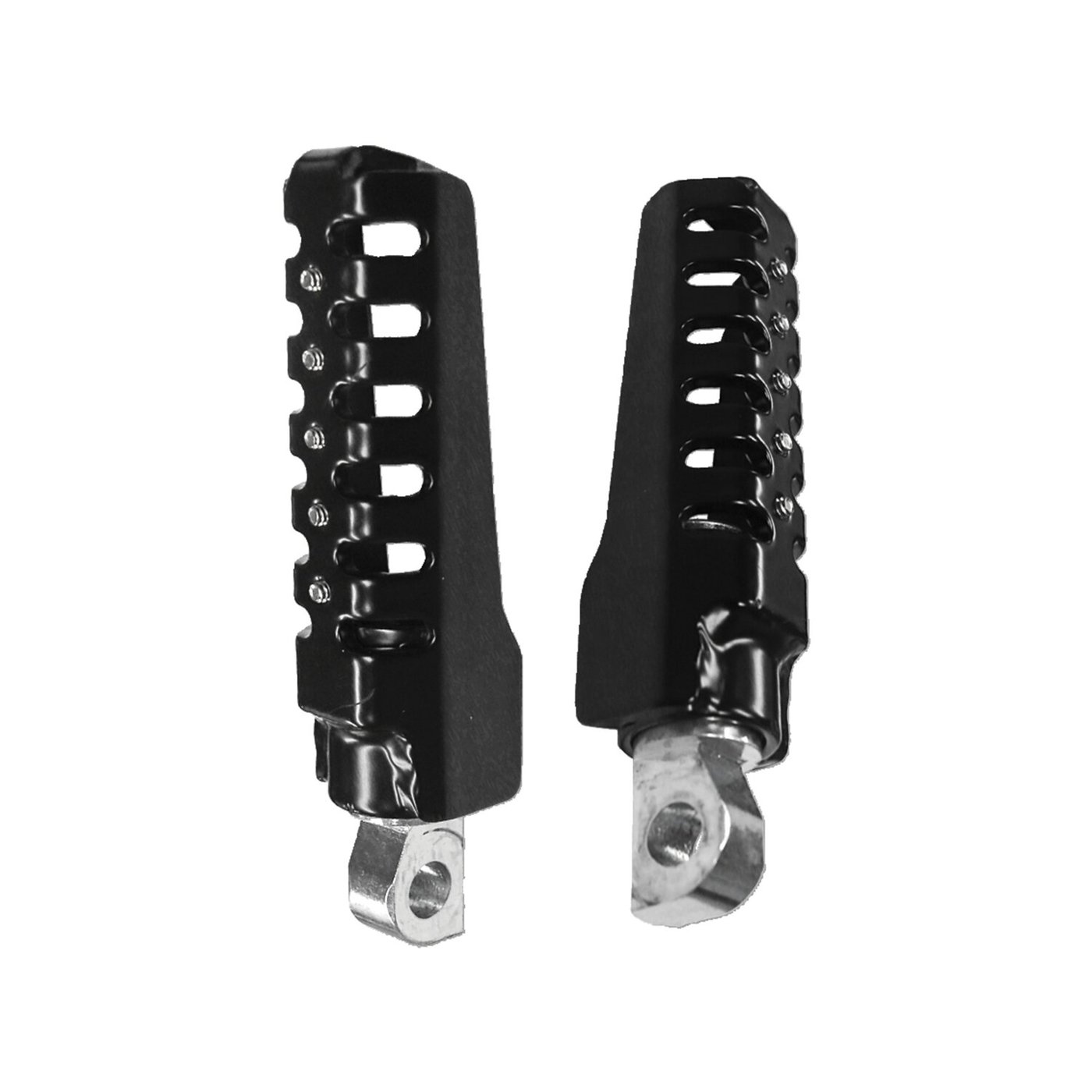 Burly Burly, Razorback foot pegs. Black
