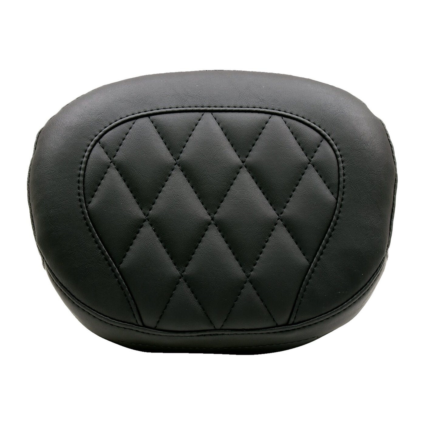 Mustang Mustang, Vintage sissy bar back pad. Black Diamond
