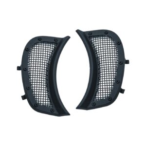 Kuryakyn Kuryakyn, Mesh headlamp vent accent. Satin black