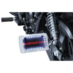 Kuryakyn Kuryakyn, Nova curved license plate holder, horizontal