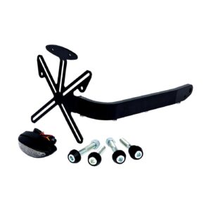 Free Spirits Free Spirits, Sportster license plate bracket kit. Black