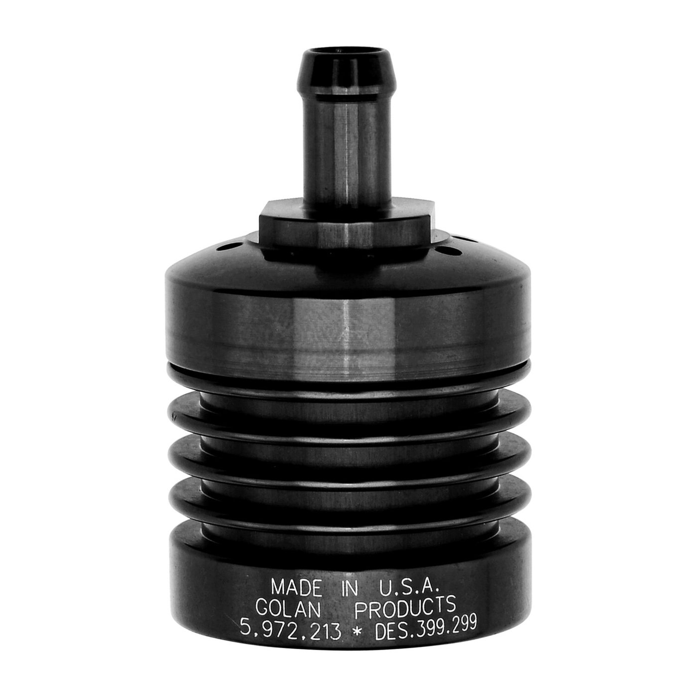 Golan Products Golan transmission breather/oil collector, black