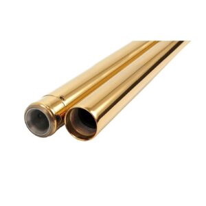 Custom Cycle Engineering CC Eng. 39mm fork tubes, TNC Gold. 26-1/4" OAL