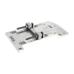 Ost Freesen Choppers OFC, 4-sp transmission mount plate. 1" offset