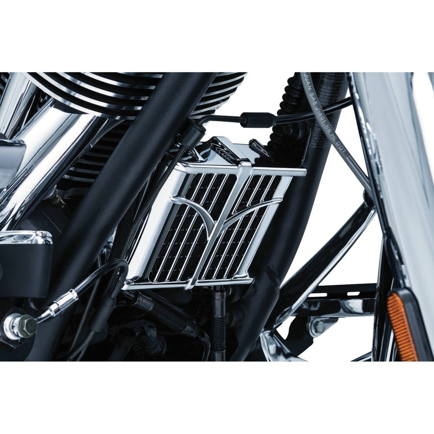 Kuryakyn Kuryakyn, Oil cooler cover chrome - Image 2