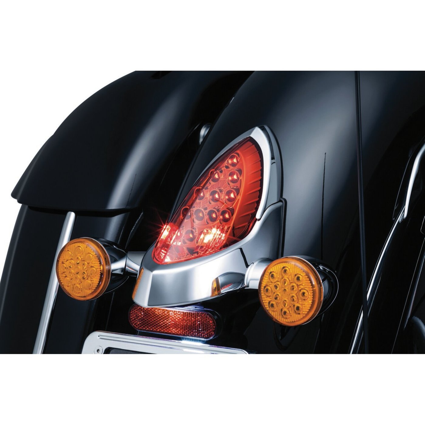 Kuryakyn Kuryakyn, Taillight top trim - Image 2