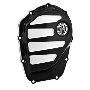 Performance Machine PM, Scallop cam cover. Contrast Cut