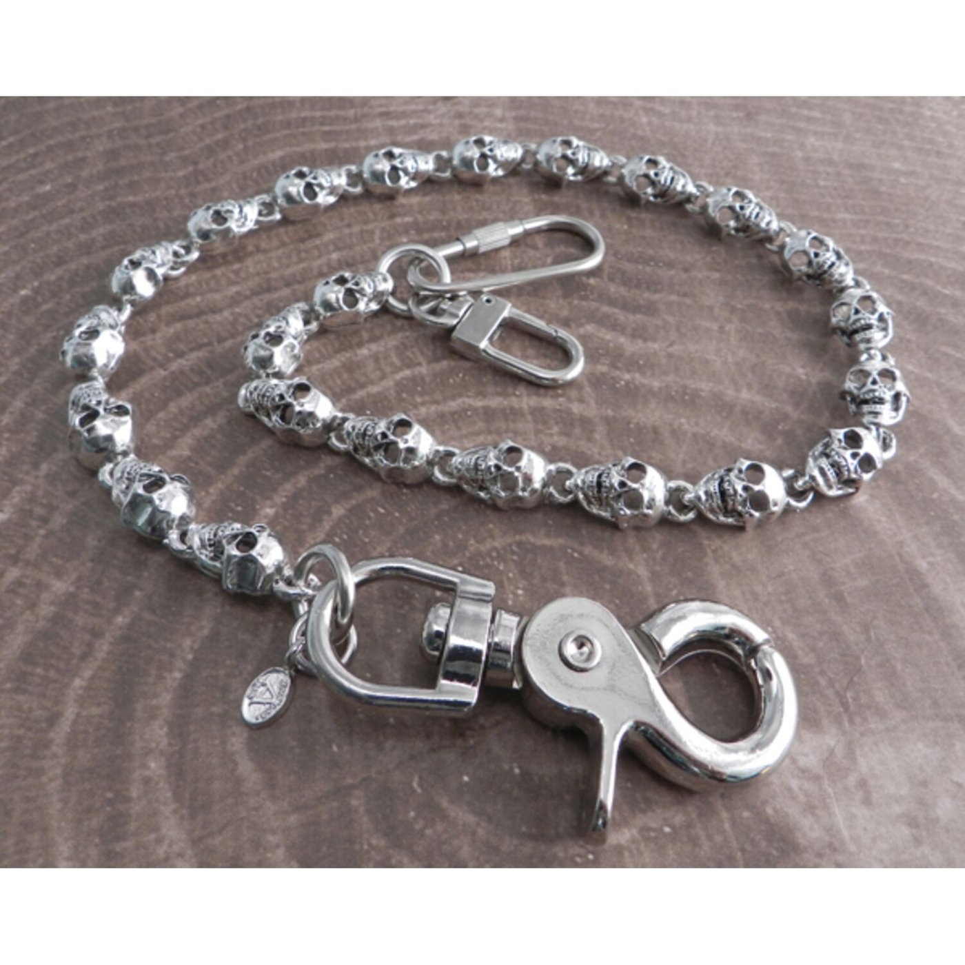 Amigaz Amigaz Flat Skull Wallet Chain 16" - Image 2