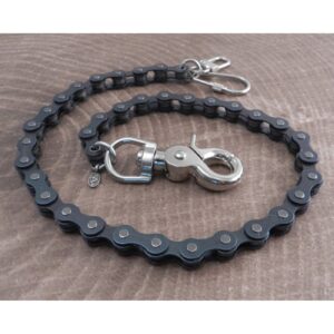 Amigaz Amigaz Black Bike Wallet Chain 18"
