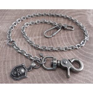 Amigaz Amigaz Flat Iron Knight Hack Wallet Chain 22"