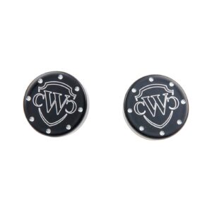 Cult-Werk Cult-Werk, front axle cover kit. Gloss black with logo