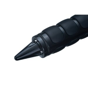 Kuryakyn Kuryakyn, Stiletto grip end caps. Gloss black