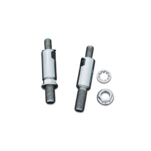 Kuryakyn Kuryakyn, Raised mirror mount adapters chrome