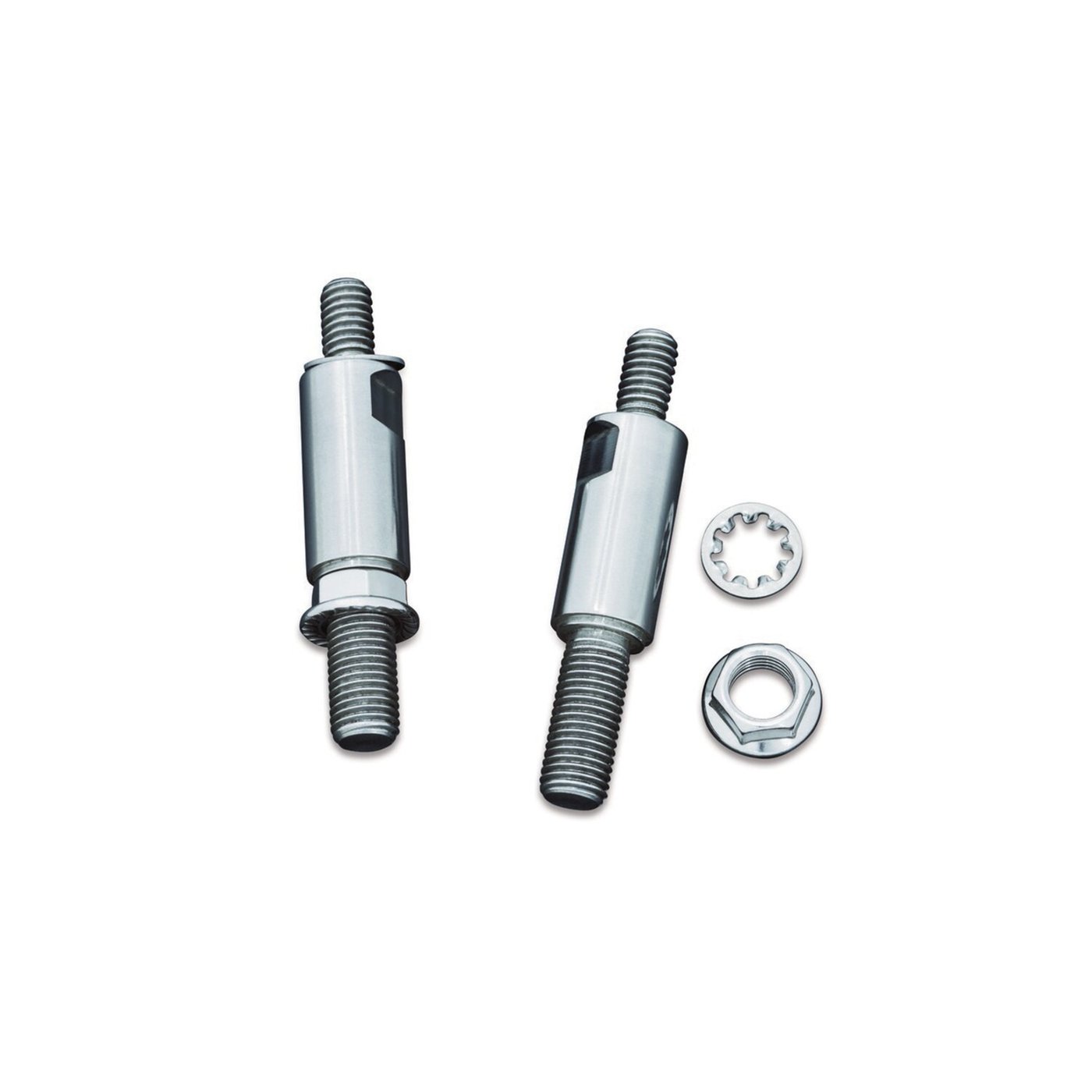 Kuryakyn Kuryakyn, Raised mirror mount adapters chrome