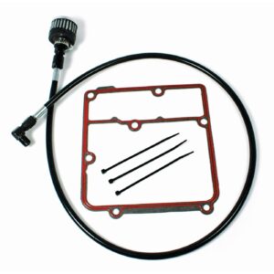 Feuling Feuling, oil tank breather kit. Black. Dyna