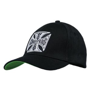 West Coast Choppers WCC OG Classic round bill cap black