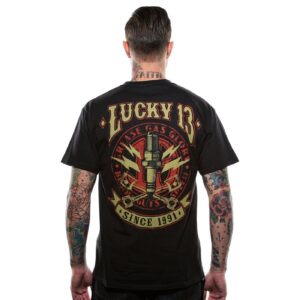 Lucky 13 Lucky 13 Amped t-shirt black