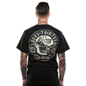 Lucky 13 Lucky 13 Black Sin t-shirt black