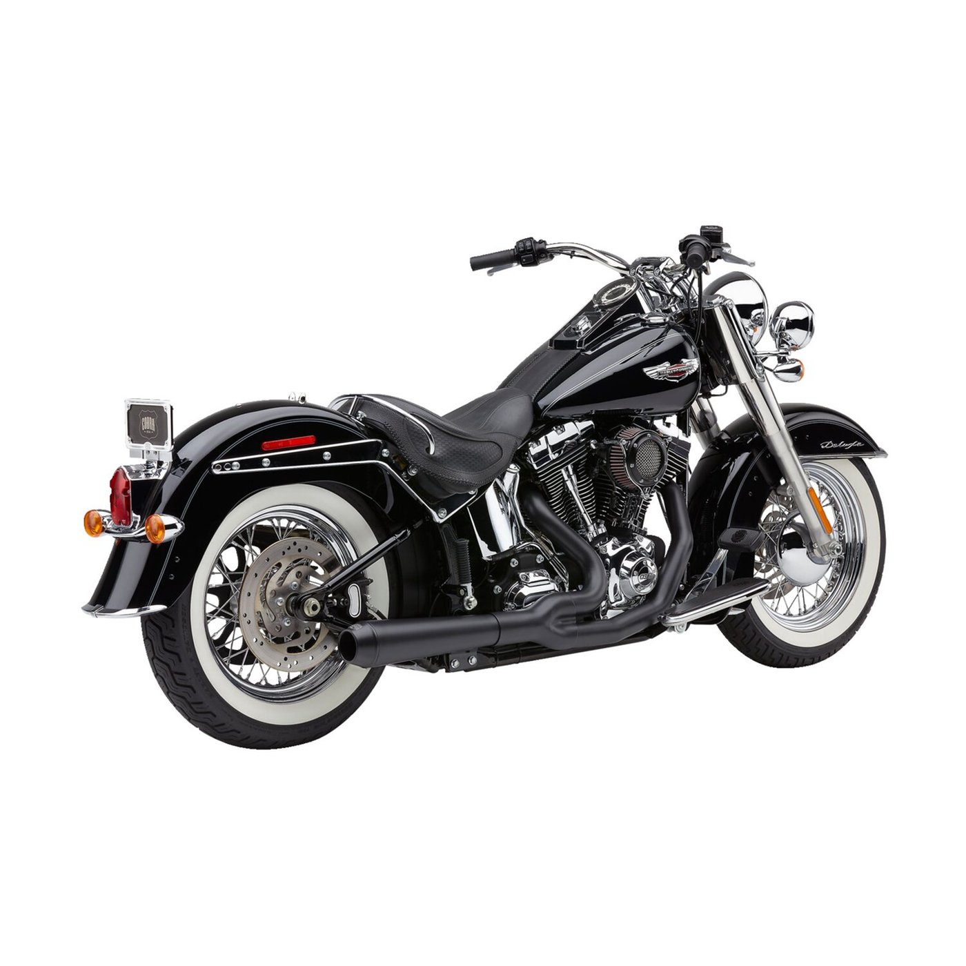 Cobra Cobra, El Diablo 2-into-1 exhaust. Black