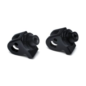 Kuryakyn Kuryakyn, Splined peg adapters satin black