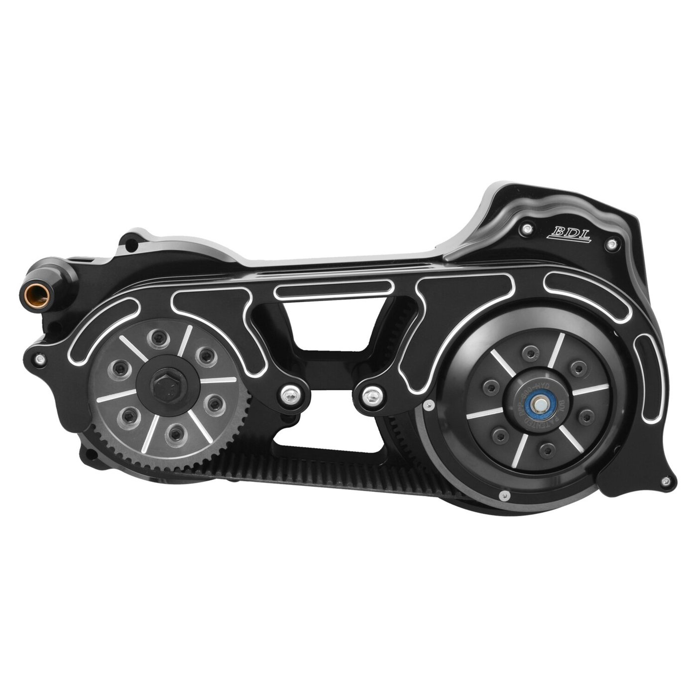 Belt Drives Ltd. BDL, 2" EVO-16BH2 series belt drive kit. Black - Image 2