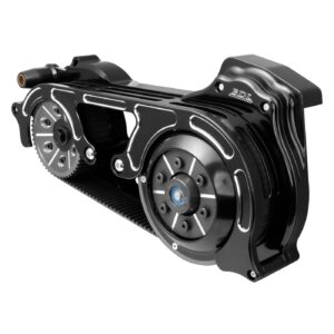 Belt Drives Ltd. BDL, 2" EVO-16BH2 series belt drive kit. Black