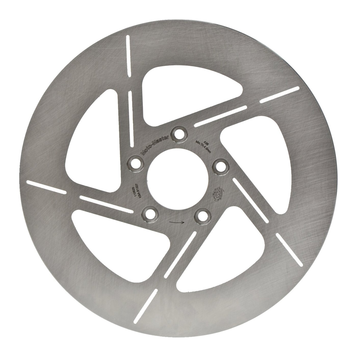 Moto-Master Moto-Master, Tulsa brake rotor. Front left