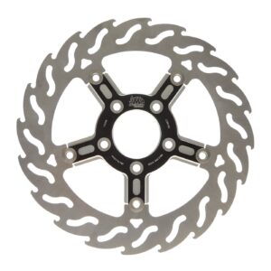 Moto-Master Moto-Master, Flame floating front brake rotor. Front right