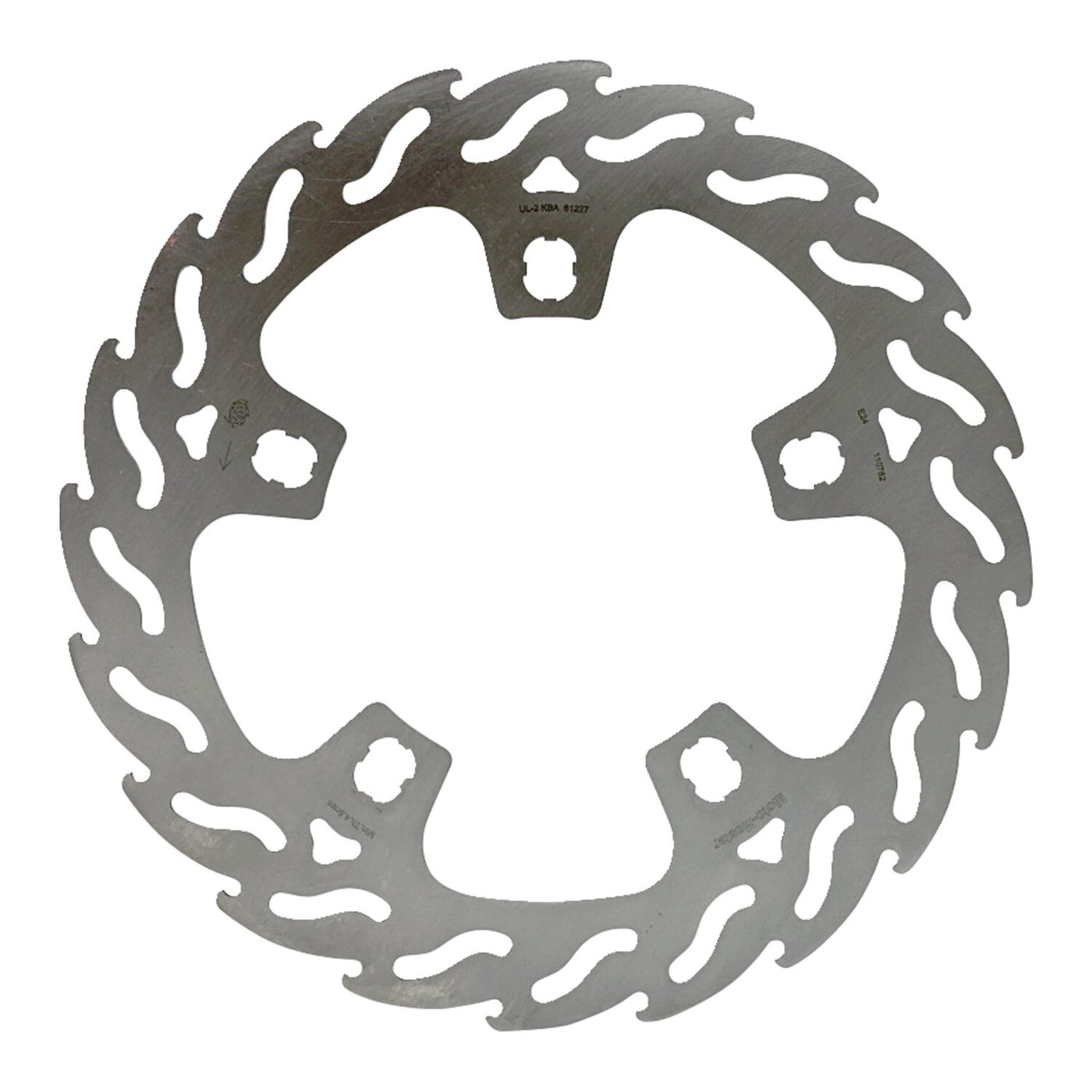 Moto-Master Moto-Master, Flame front brake rotor. Front left