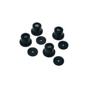 Kuryakyn Kuryakyn, Luggage rack risers, gloss black