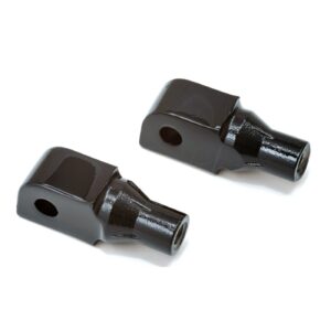 Kuryakyn Kuryakyn, Footpeg adapter tapered gloss black
