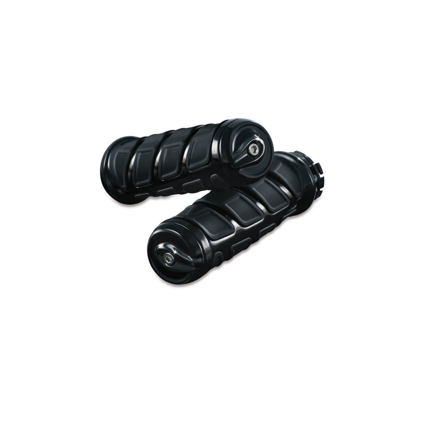 Kuryakyn Kuryakyn, Kinetic grips 7/8" gloss black - Image 2