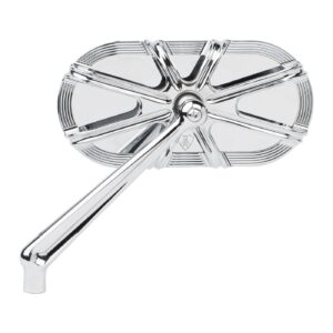 Arlen Ness Arlen Ness, 10-gauge caged mirror left hand chrome