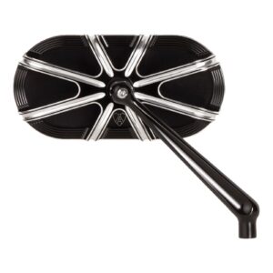Arlen Ness Arlen Ness, 10-gauge caged mirror right hand black