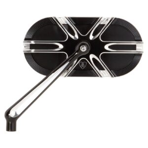 Arlen Ness Arlen Ness, Deep cut caged mirror left hand black