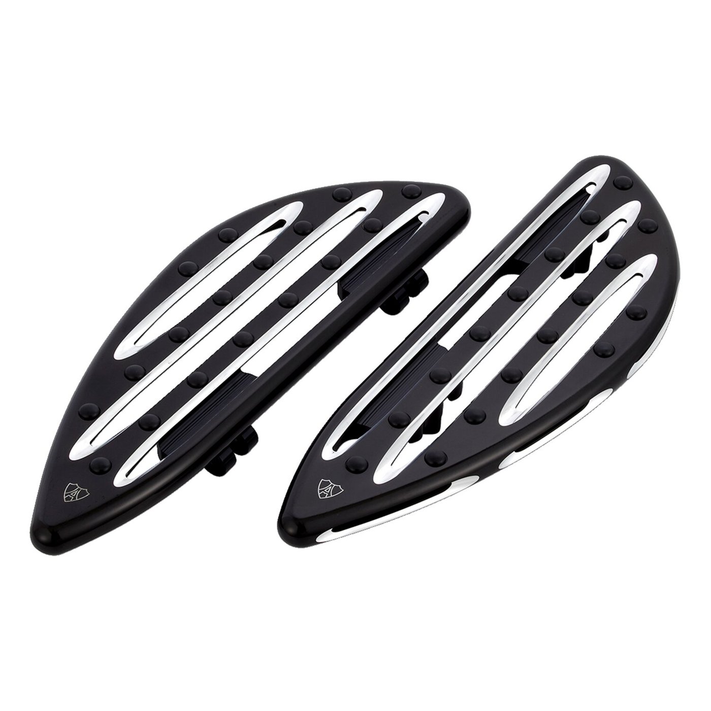Arlen Ness Arlen Ness, Deep cut driver floorboards black