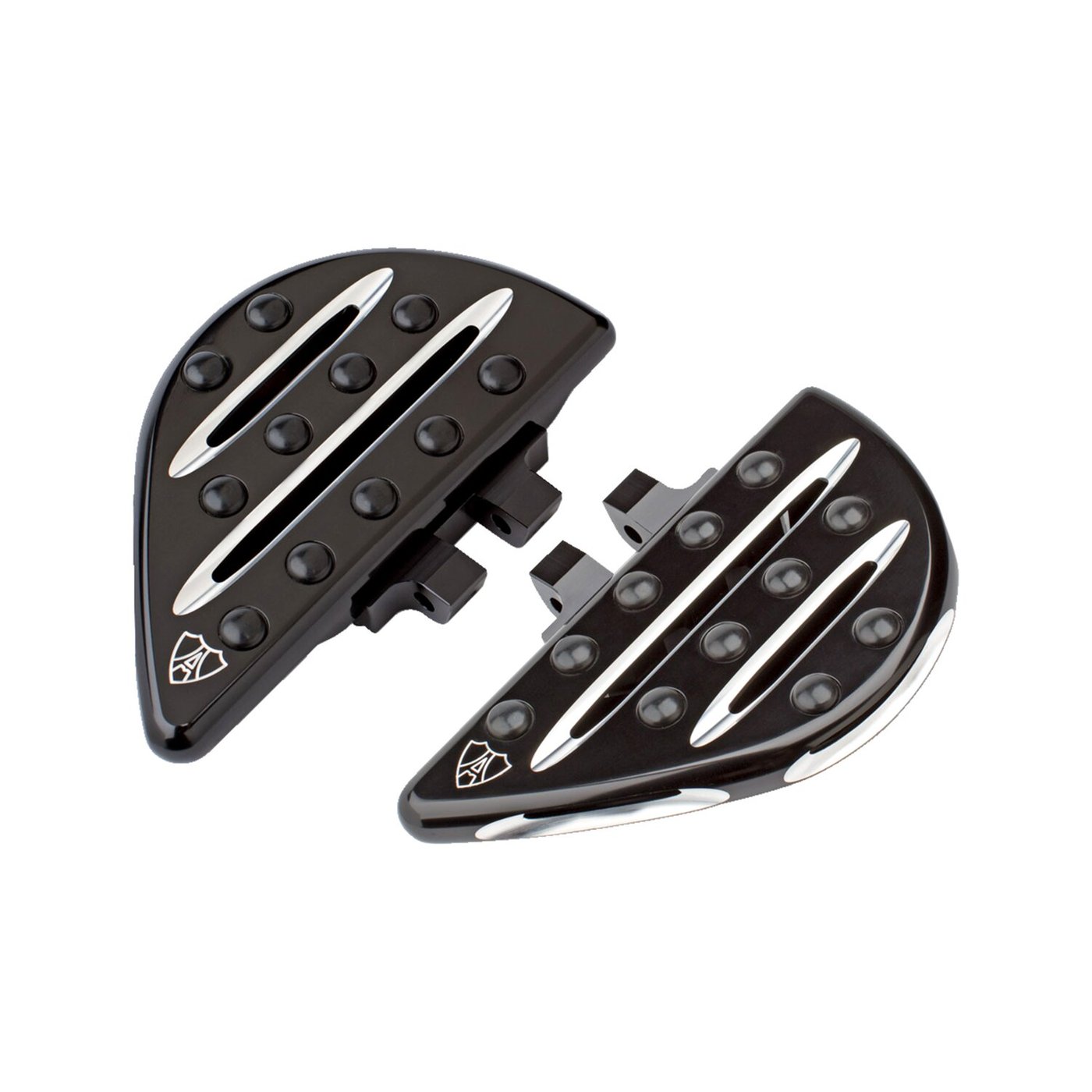 Arlen Ness Arlen Ness, Deep cut passenger floorboards black