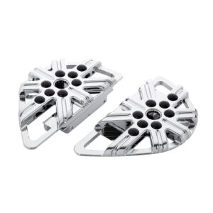 Arlen Ness Arlen Ness, 10-gauge mini rider floorboards. Chrome