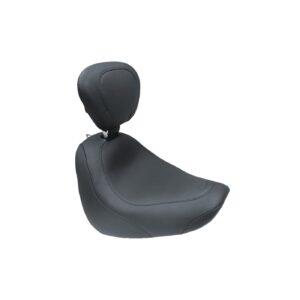 Mustang Mustang Wide Tripper solo seat w/rider backrest