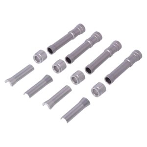 Dippert Dippert, Shovel aluminum pushrod cover set. Silver