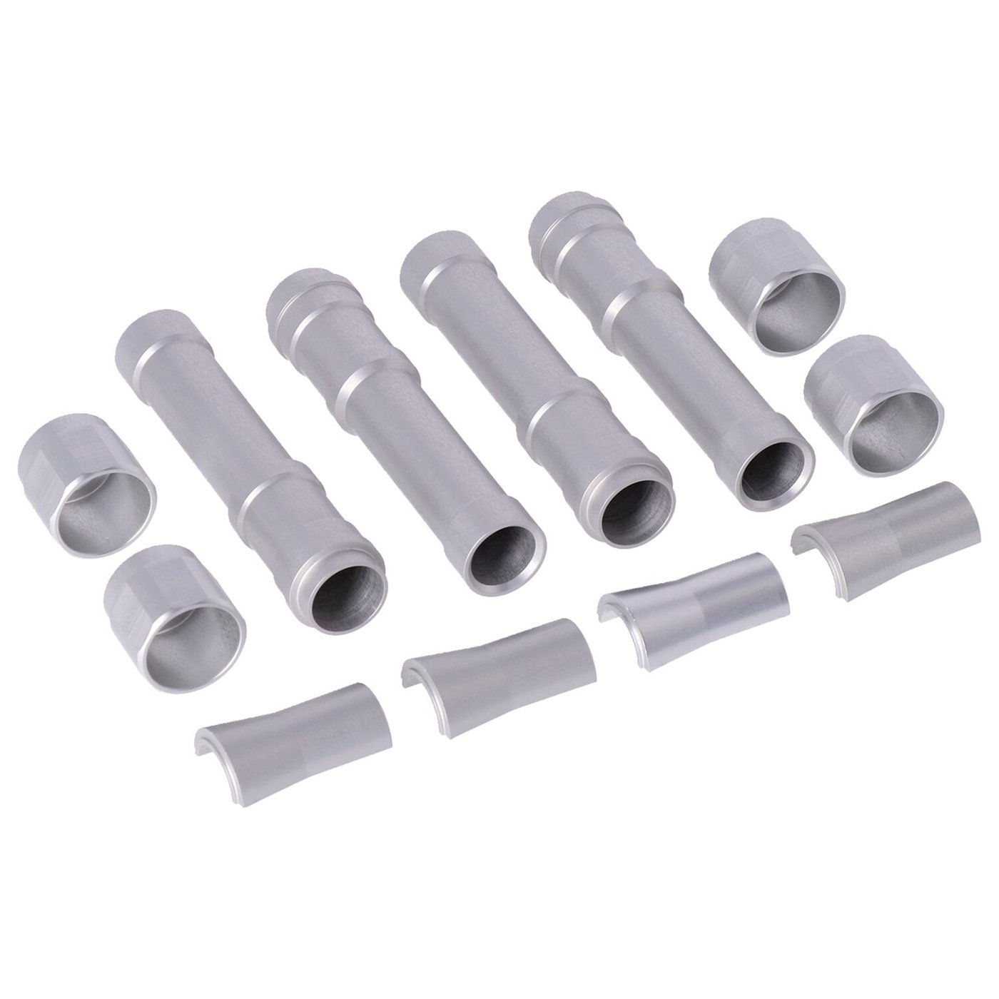 Dippert Dippert, Twin Cam aluminum pushrod cover set. Silver