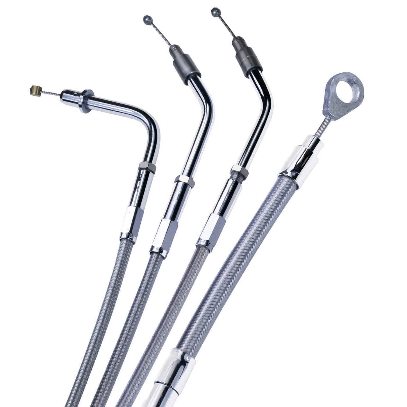 Barnett Barnett, throttle (pull) cable. Braided. -4"