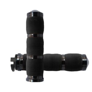 Avon Grips Avon air cushioned grips black anodized