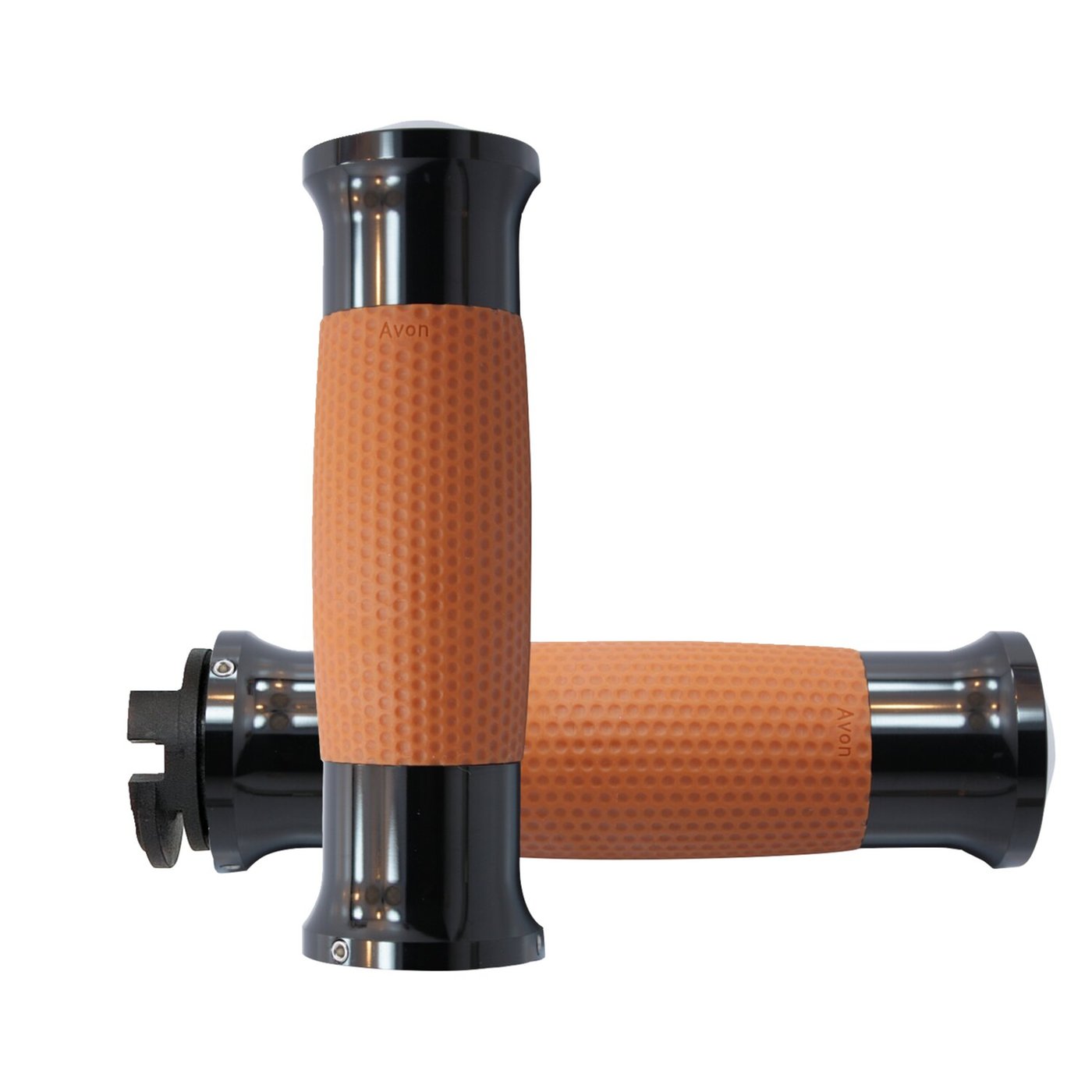 Avon Grips Avon gel grips black anodized tan