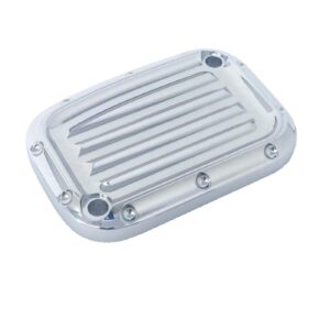 Covingtons Covingtons handlebar master cylinder cover, chrome dimpled