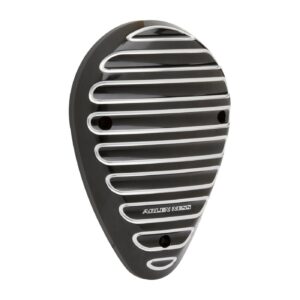 Arlen Ness Arlen Ness, Finned horn cover black