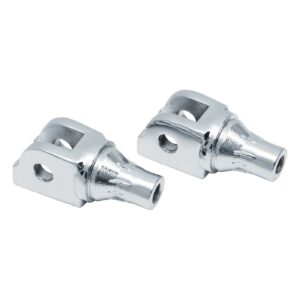 Kuryakyn Kuryakyn, Tapered front footpeg adapter. Chrome
