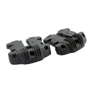 EMD EMD, 'Ribbed Style' rocker cover set. Black